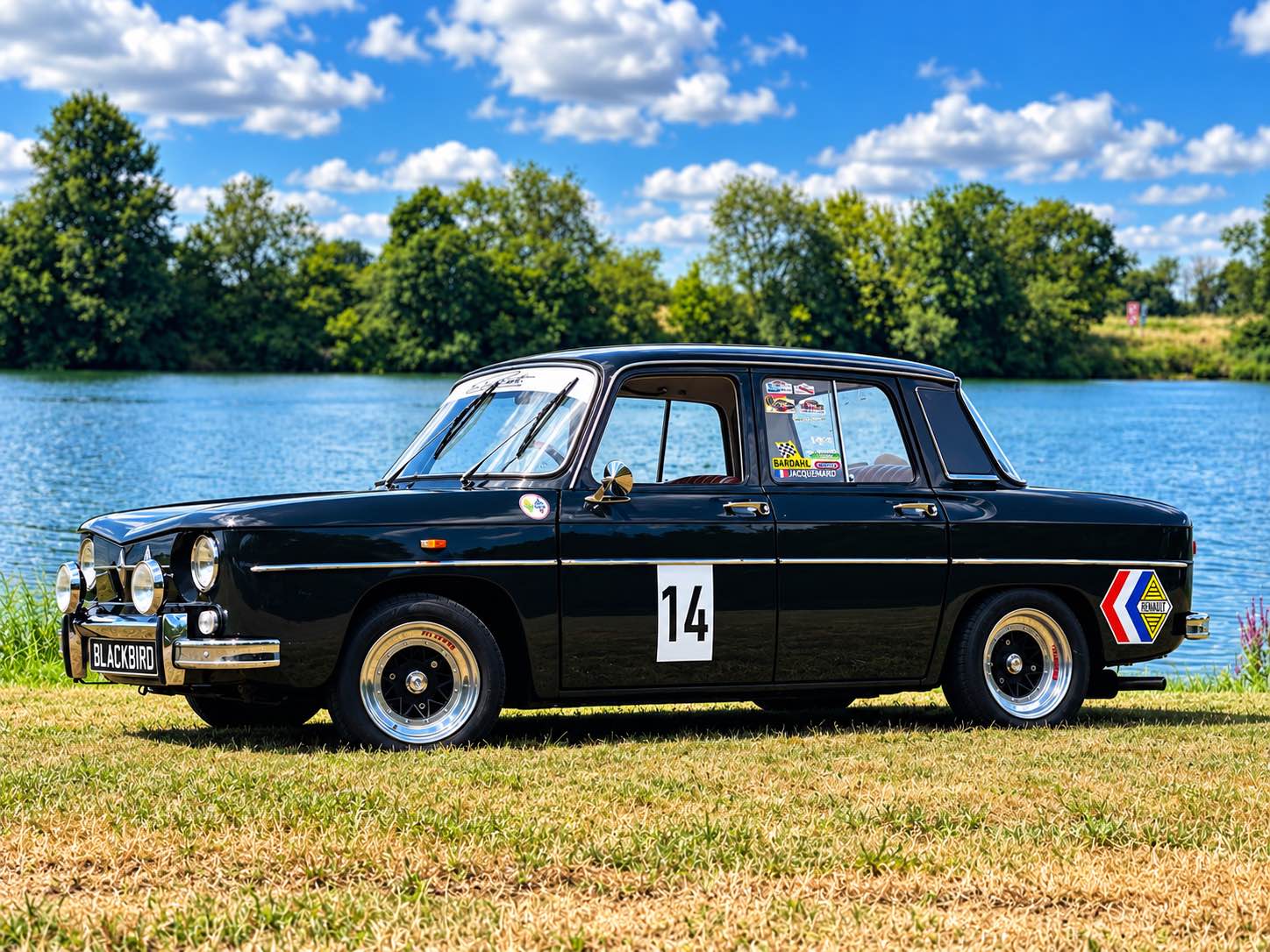 Restauration Renault R8 — Résultat final