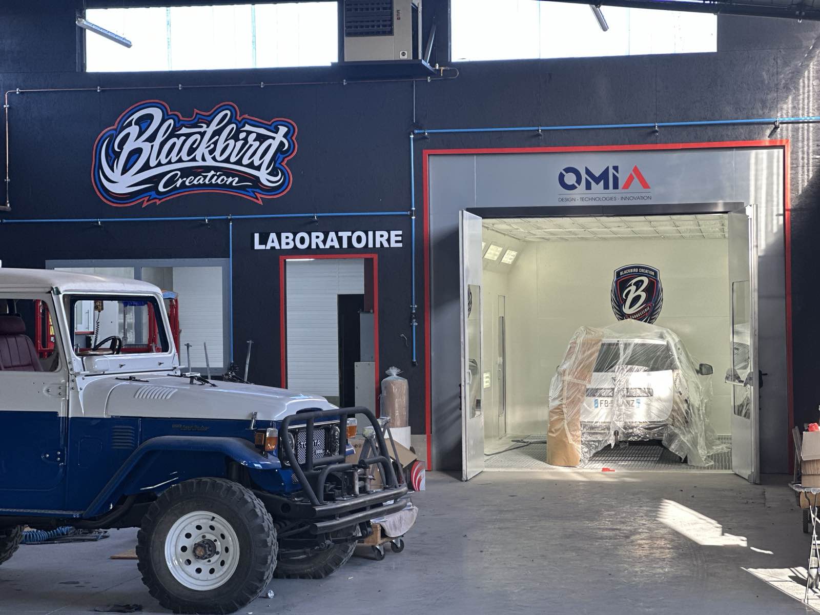 Histoire de Blackbird Creation — Carrosserie artisanale à Bey